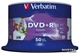 Verbatim DVD+R 4.7 GB 16x Spindle 50 шт Printable (43512) - изображение 1