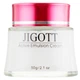 Питательный и увлажняющий крем для лица Jigott Active Emulsion Cream 50 г (8809210039808) - изображение 1