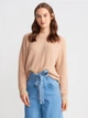 Свитер Dilvin T2524 One size (73574Onesize) Бежевый - изображение 1
