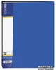 Папка пластиковая Economix А4 40 файлов Синяя (30604-02) - изображение 1