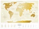 Скретч-карта світу 1DEA.me Travel Map Gold Ukr (GWUA) - изображение 6