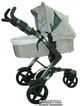 Универсальная коляска ABC Design 3 Tec (2 в 1) Pearl (31094/407) - изображение 1