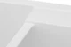 Кухонная мойка гранит GRANADO Samora white (0905) + сифон двойной для кухонной мойки Nova с эксцентриком - изображение 4