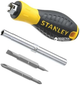 Викрутка Stanley 6 Way зі змінними бітами 6 в 1 190 мм (0-68-012) - зображення 2