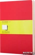 Блокнот Moleskine Cahier 19 х 25 см 120 страниц без линовки Бордовый 3 шт (9788862931090) - изображение 1