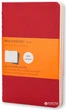 Блокнот Moleskine Cahier 13 х 21 см 80 страниц в линейку Бордовый 3 шт. (9788862931014) - изображение 1