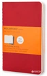 Набор блокнотов Moleskine Cahier 9 х 14 см 64 страницы в линейку Бордовых 3 шт (9788862930956) - изображение 1