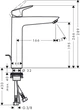 Смеситель для раковины Hansgrohe Logis 71090000 - изображение 7