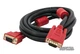 Кабель Extradigital VGA-VGA, 3 м, 28 AWG, PVC, 2x Ferrites (KBV1637) - изображение 3