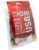 Кабель Extradigital HDMI to HDMI, 1.5 м, v 2.0, 28 AWG, Gold, Nylon, Hi-Speed (KBH1633) - изображение 5