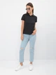 Поло женское Fruit of the loom Lady-Fit 65/35 Polo 063212036 L Черное (5000000001156) - изображение 3