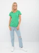 Футболка хлопковая женская Fruit of the loom Valueweight Ladies 061372047 XL Зеленая (5000000005628) - изображение 3