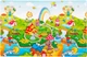 Ігровий килимок Dwinguler Dino Land російський алфавіт (8809170886092) - зображення 1