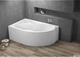 Ванна акриловая POLIMAT DORA 170х110 L + ножки - изображение 3