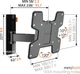 Кронштейн Vogels W52060 Black (8452060) - зображення 4