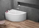 Ванна акриловая POLIMAT STANDARD 130х85 R + ножки - изображение 3