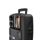 Портативна бездротова Bluetooth акустична система HOCO Dancer Outdoor Wireless Speaker BS37 колонка валізу з мікрофоном Black (BS37) - зображення 7