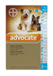 Капли Elanco (Bayer) Advocate (Адвокат) от заражений эндо и экто паразитами для собак 4-10 кг 3 пипетки (4007221037392/4007221017530/4007221044437) - изображение 6