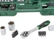 Набор насадок торцевых и бит Grad 1/4" 1/2" 72 шт в кейсе (6004245) - изображение 4