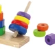 Набор деревянных пирамидок Viga Toys Три фигуры (50567) - изображение 2