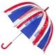 Зонт-трость жіночий механічний Incognito-30 PVC Dome L736 Union Jack (Прапор) - зображення 1