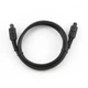 Аудіо-кабель оптичний Cablexpert (CC-OPT-1M) Toslink, 1м, Black - зображення 3