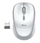 Мышь беспроводная Trust Yvi (23386) White-Silver USB - изображение 1