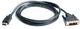 Кабель Real-El HDMI-DVI M-M 1.8 м Black - изображение 1