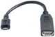 Переходник Real-El OTG USB 2.0 AF - microUSB BM 0.1 м Black - изображение 1