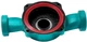 Насос циркуляційний Wetron 75 Вт Hmax 4 м Qmax 40 л/хв Ø1½ 180 м Зелений + гайки Ø1 (774312) - зображення 8