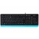 Клавіатура A4Tech FK10 Blue - зображення 1