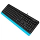 Клавіатура A4Tech FK10 Blue - зображення 6