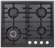 Варочная поверхность газовая VENTOLUX HSF640-D3 CEST (BK) - изображение 1