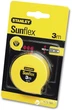 Рулетка вимірювальна Stanley Sunflex 3 м х 12.7 мм (0-32-189) - зображення 2
