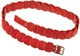 Ремень женский из натуральной кожи BlankNote BN-BELT-1-coral 90 см Коралл - изображение 3