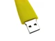 Uniq БРАСЛЕТ Силиконовый фигурный желтый 8GB (08C17506U2) - изображение 3