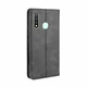 Чехол-книжка Deexe Retro Style для VIVO Y19 - Black - изображение 6