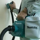 Пилосос будівельний Makita акумуляторний LXT, 18В, 54Вт, 3л (DVC350Z) - зображення 3