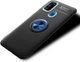 Чехол TPU Ring для Samsung Galaxy M30s / M307F бампер накладка с подставкой Black-Blue - изображение 2