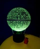 3d-светильник Звезда смерти (Звездные войны, Star wars), 3д-ночник, несколько подсветок (на батарейке) - изображение 6