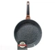 Сковорода Fissman Diamond Grey 20х4.8см с индукционным дном и каменным антипригарным покрытием (AL-4301.20) - изображение 2