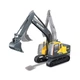 Машинка Bburago Экскаватор Volvo ec220e DD650674 - изображение 5