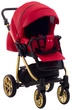 Коляска 2 в 1 Adamex Hybryd Plus Polar (Gold) BR313 красная - изображение 6