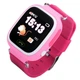 Дитячі смарт-годинник UWatch Q90 Pink з GPS WiFi кольоровий екран 1.22" Sim батарея 400 маг - зображення 10