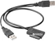 Адаптер Cablexpert USB 2.0 - Slimline SATA 13-pin (A-USATA-01) - зображення 1