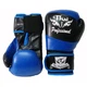 Боксерські рукавички Thai Professional BG7 (12oz) Чорні з синім - зображення 2