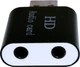 Адаптер Dynamode USB C-Media 108 7.1 каналов, алюминий Черная (USB-SOUND7-ALU black) - изображение 2