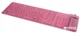 Клавиатура проводная Manhattan Roll-Up USB Rose (177566) - изображение 3