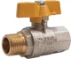 Кран кульовий FADO New Gas PN40 15 1/2'' НВ, GB11 - зображення 1