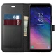 Книга-Чохол Spigen для Samsung Galaxy A6 (2018) Wallet S, Black (596CS24092) - зображення 1